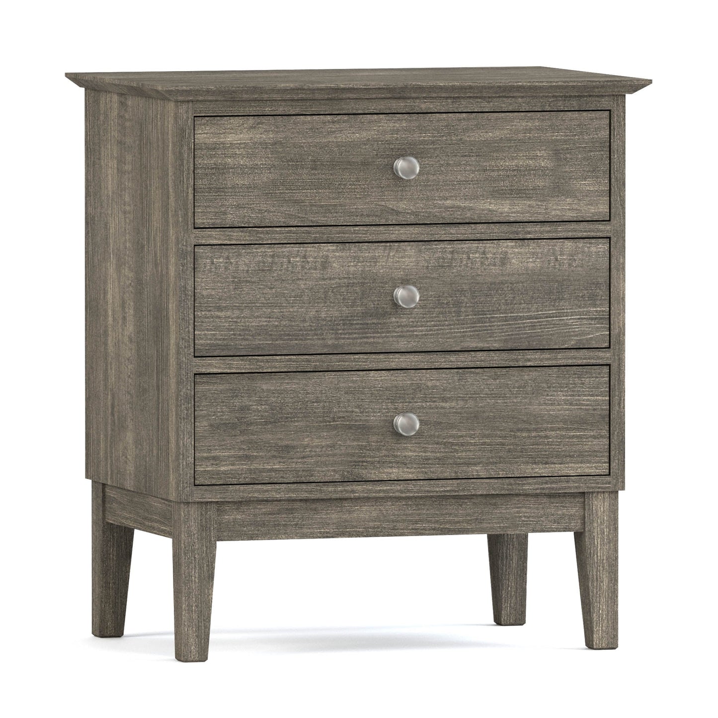 Gable Road Three-Drawer Nightstand