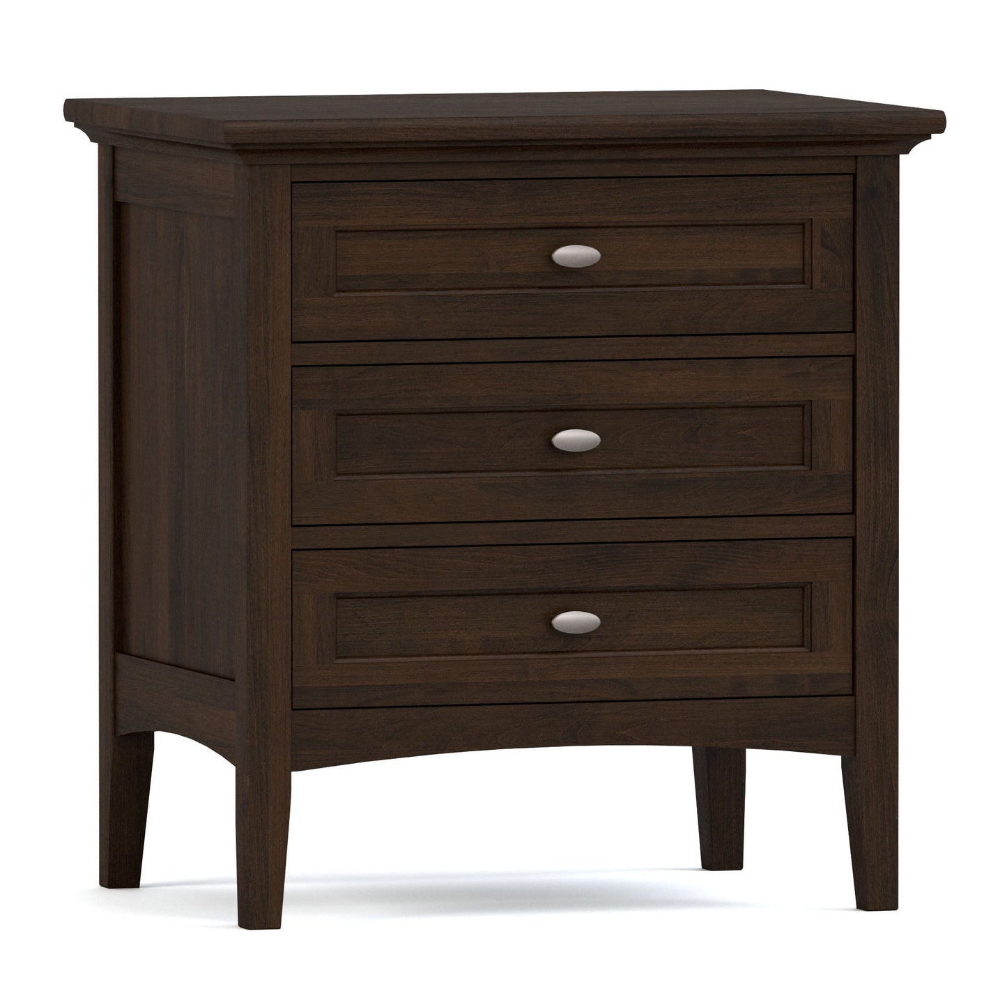 Revere Three-Drawer Nightstand