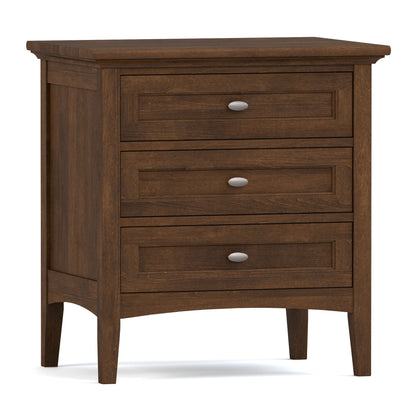 Revere Three-Drawer Nightstand