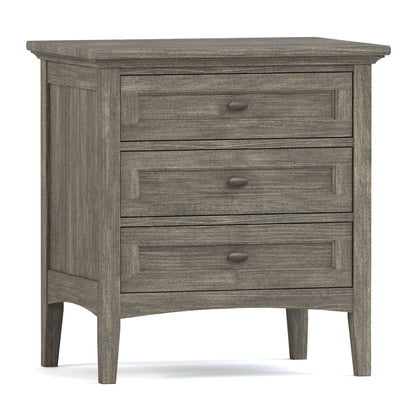 Revere Three-Drawer Nightstand