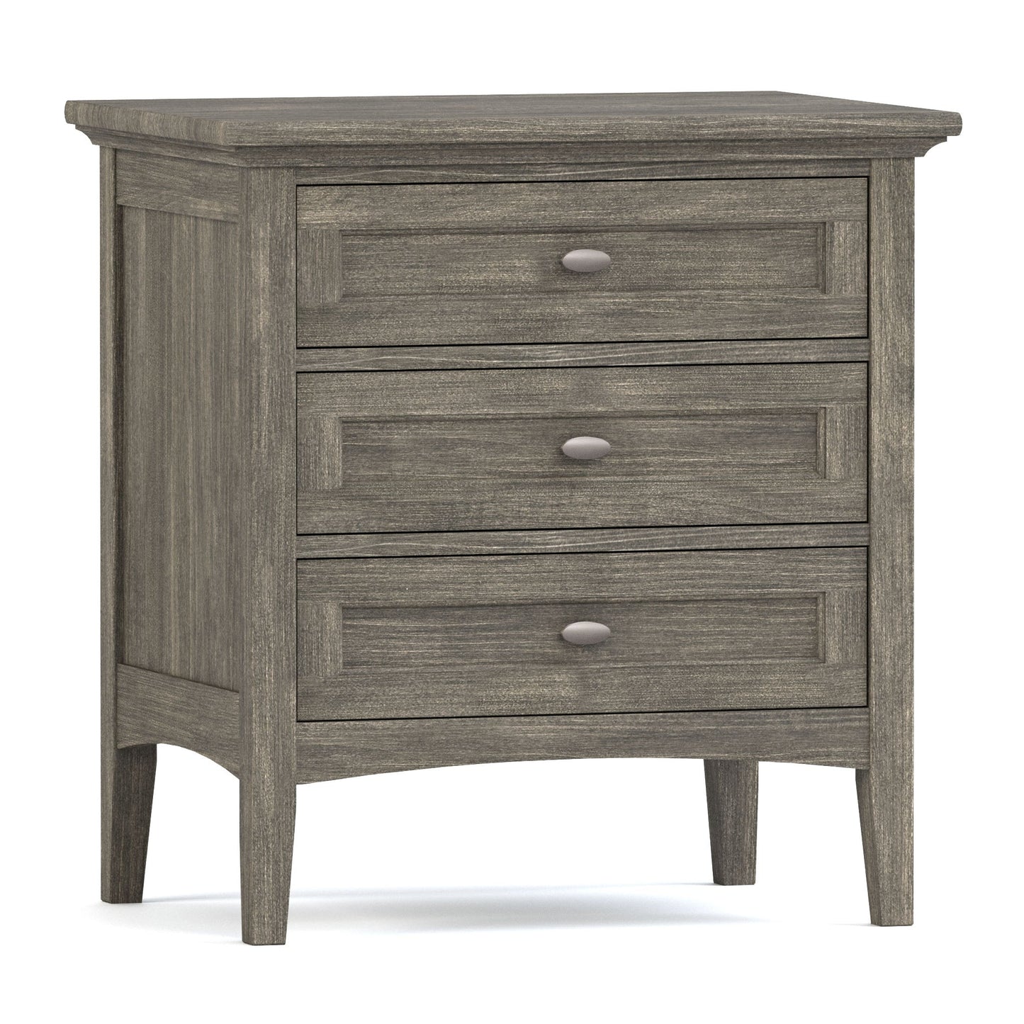 Revere Three-Drawer Nightstand