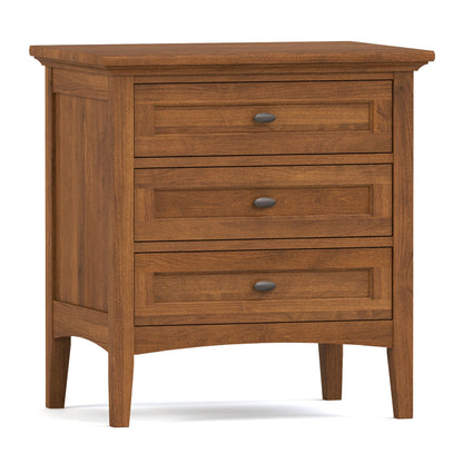 Revere Three-Drawer Nightstand