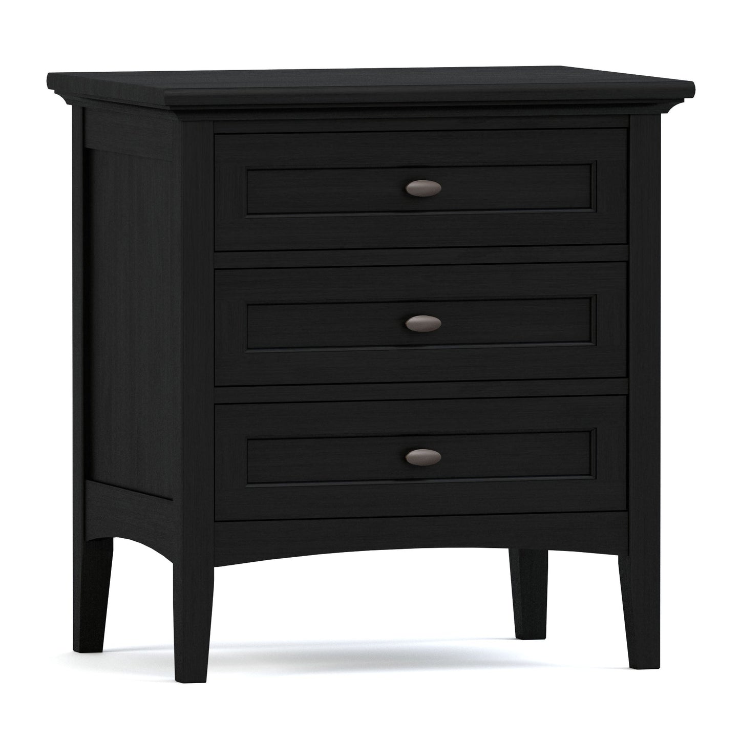 Revere Three-Drawer Nightstand