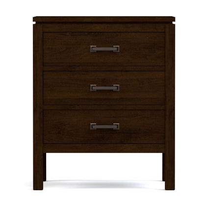 Dwyer Three-Drawer Nightstand