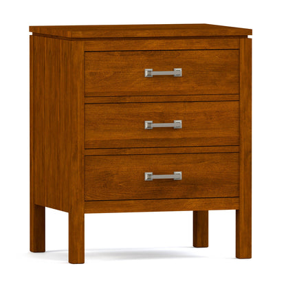 Dwyer Three-Drawer Nightstand