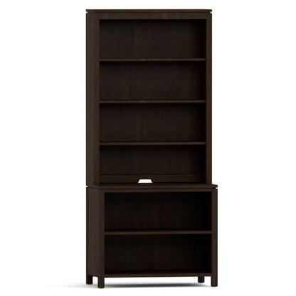 Dwyer Open Bookcase w/ Hutch