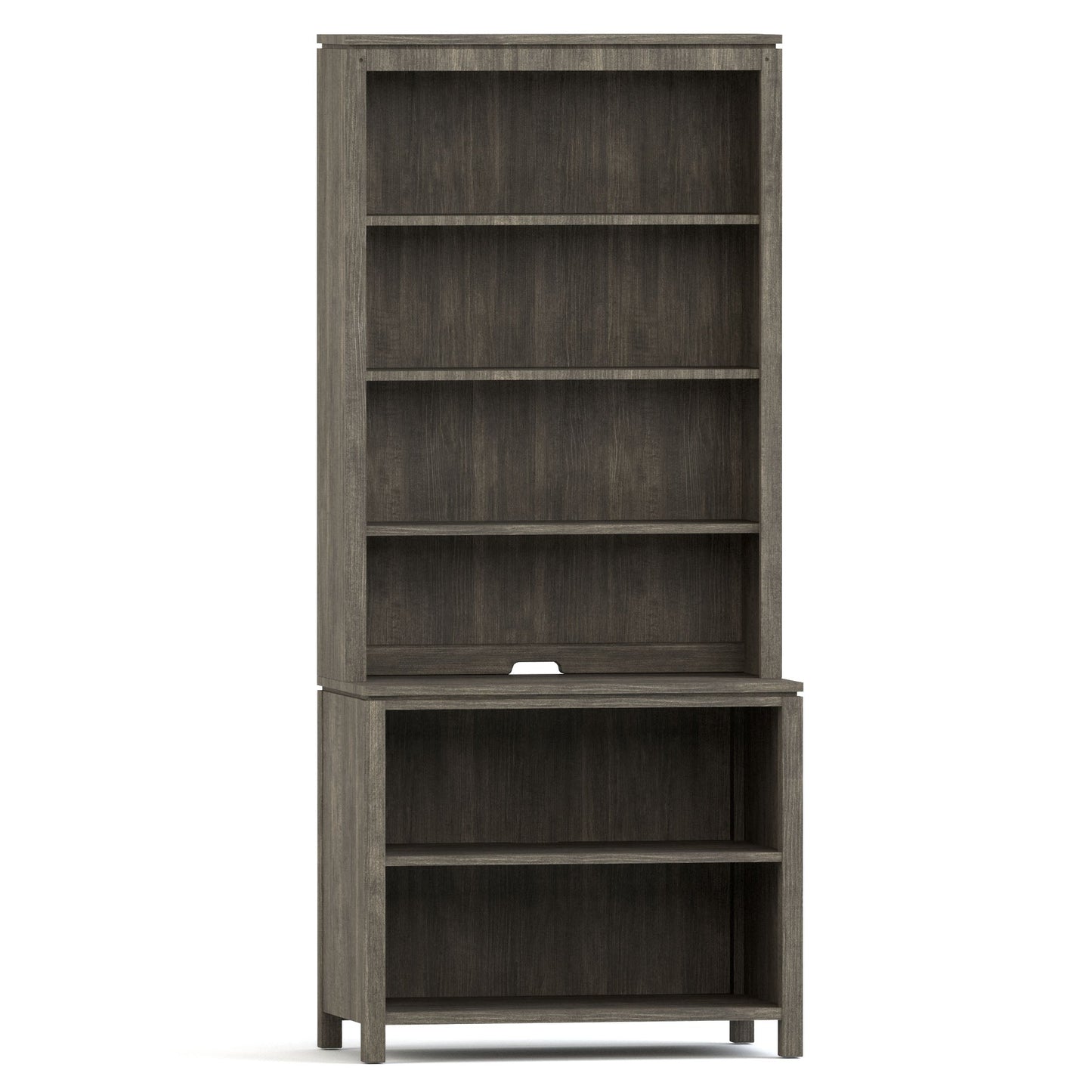 Dwyer Open Bookcase w/ Hutch