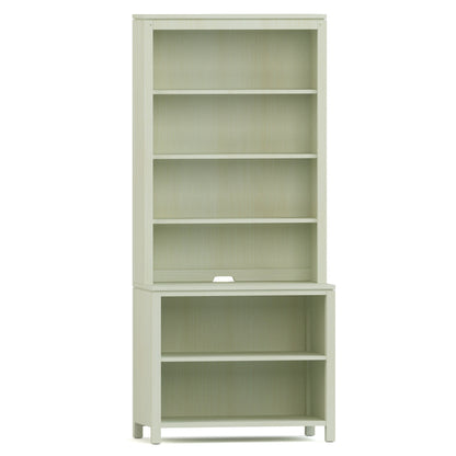 Dwyer Open Bookcase w/ Hutch