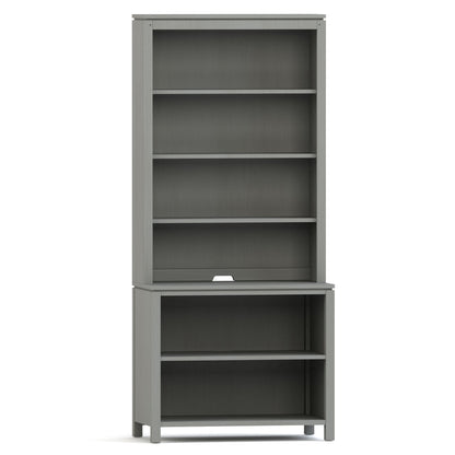 Dwyer Open Bookcase w/ Hutch