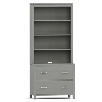 Dwyer Two-Drawer File w/ Hutch