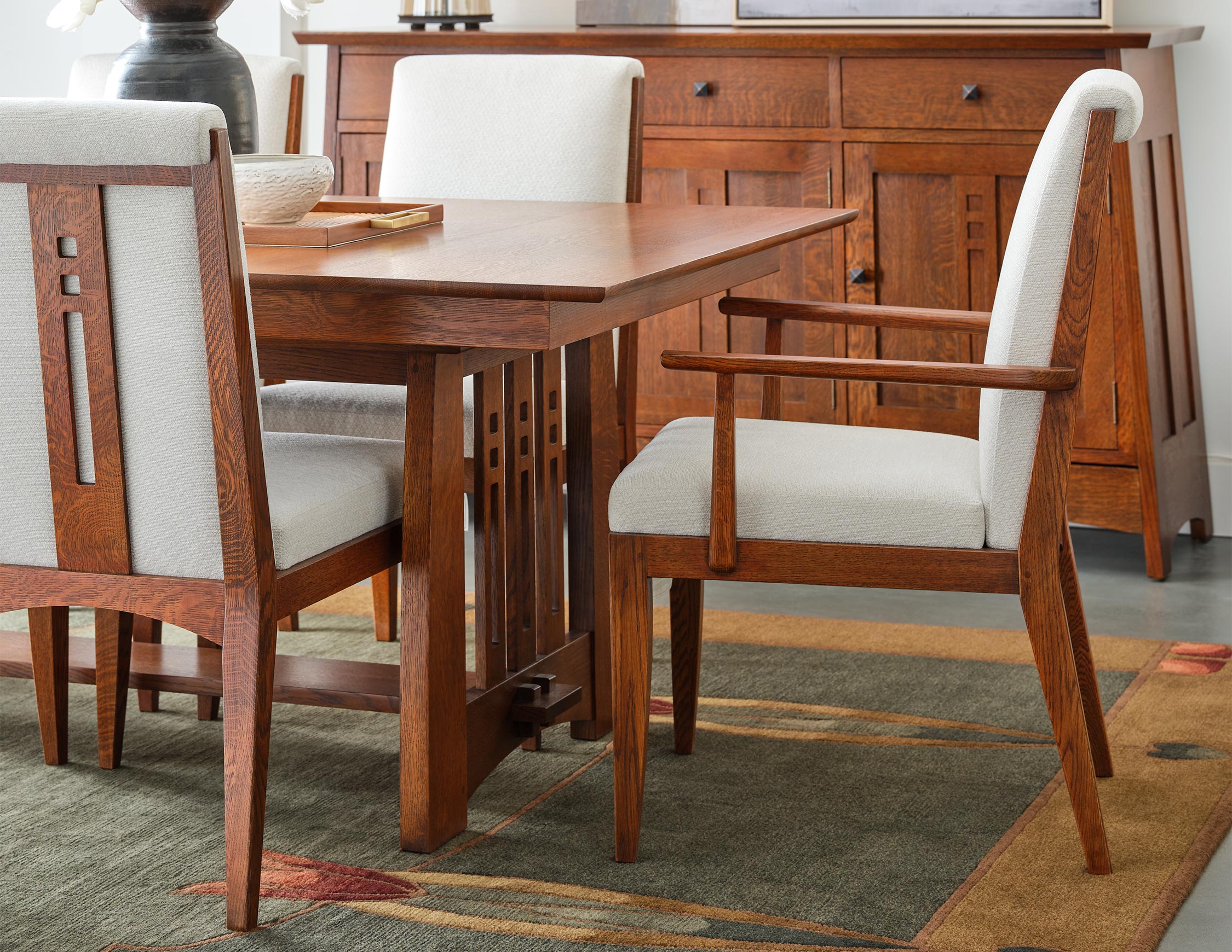 SKYE UPHOLSTERED DINING CHAIRS