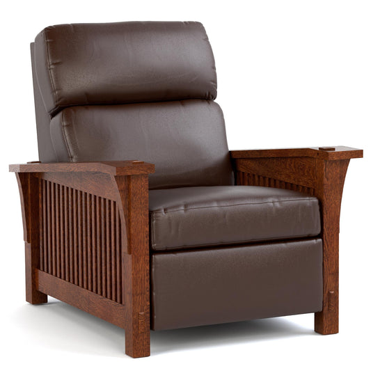 Spindle Morris Power Wall Recliner Colman Boot Leather 032 - Onondaga Finish