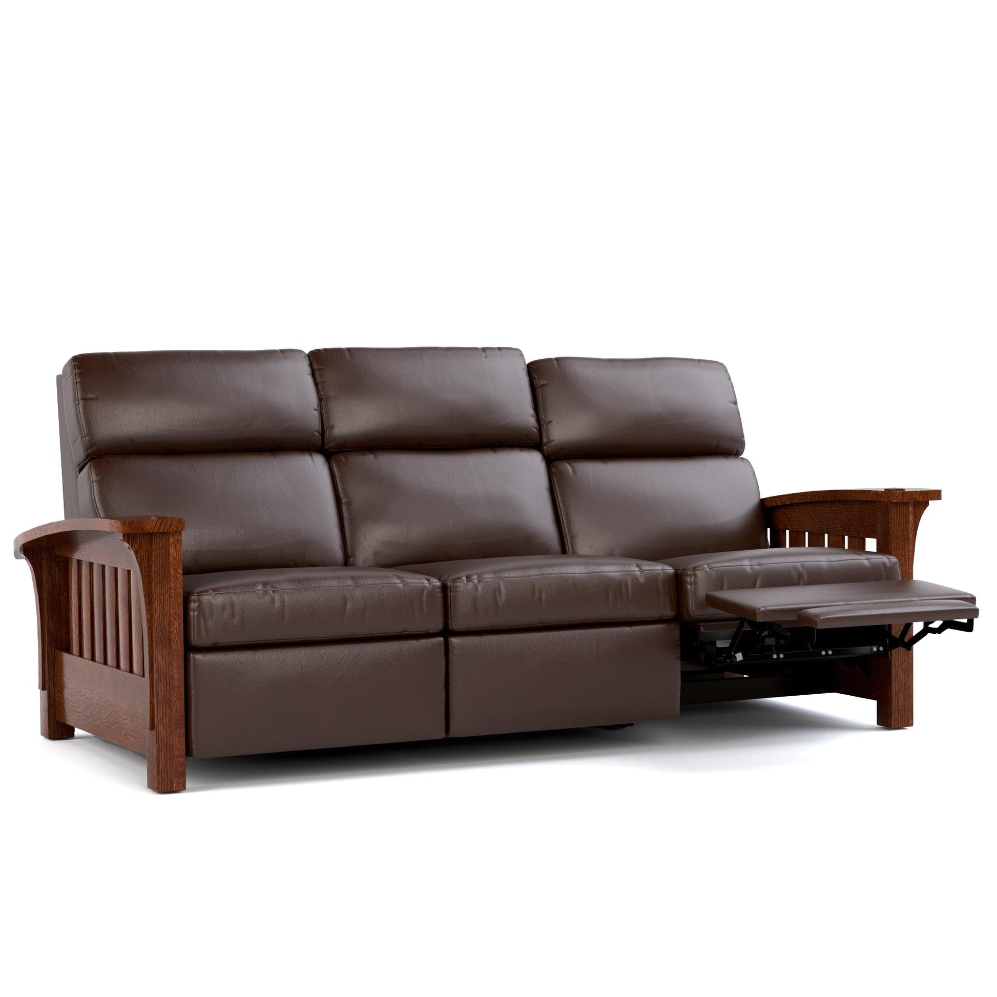 Orchard Street Motion Sofa Colman Boot Leather 032 - Onondaga Finish