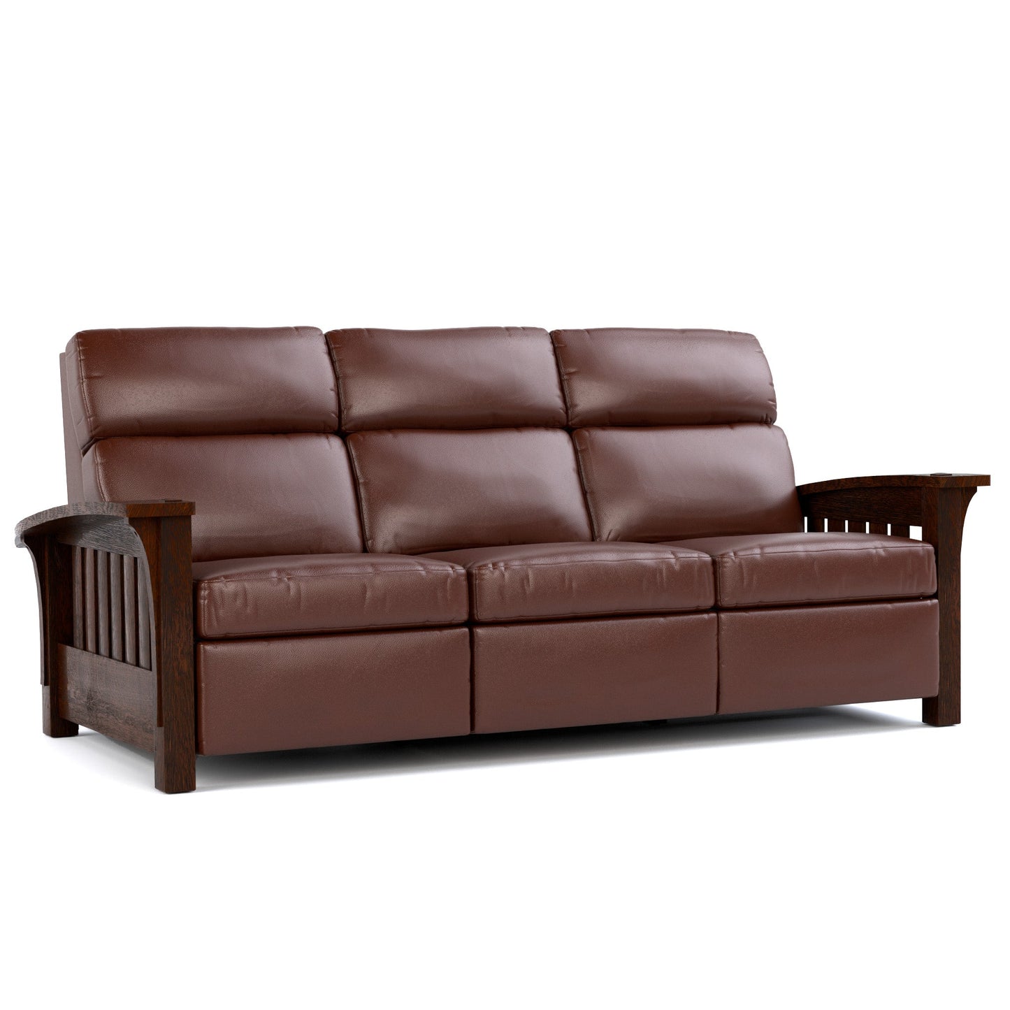 Orchard Street Motion Sofa Colman Sienna Leather 031 - Centennial Finish