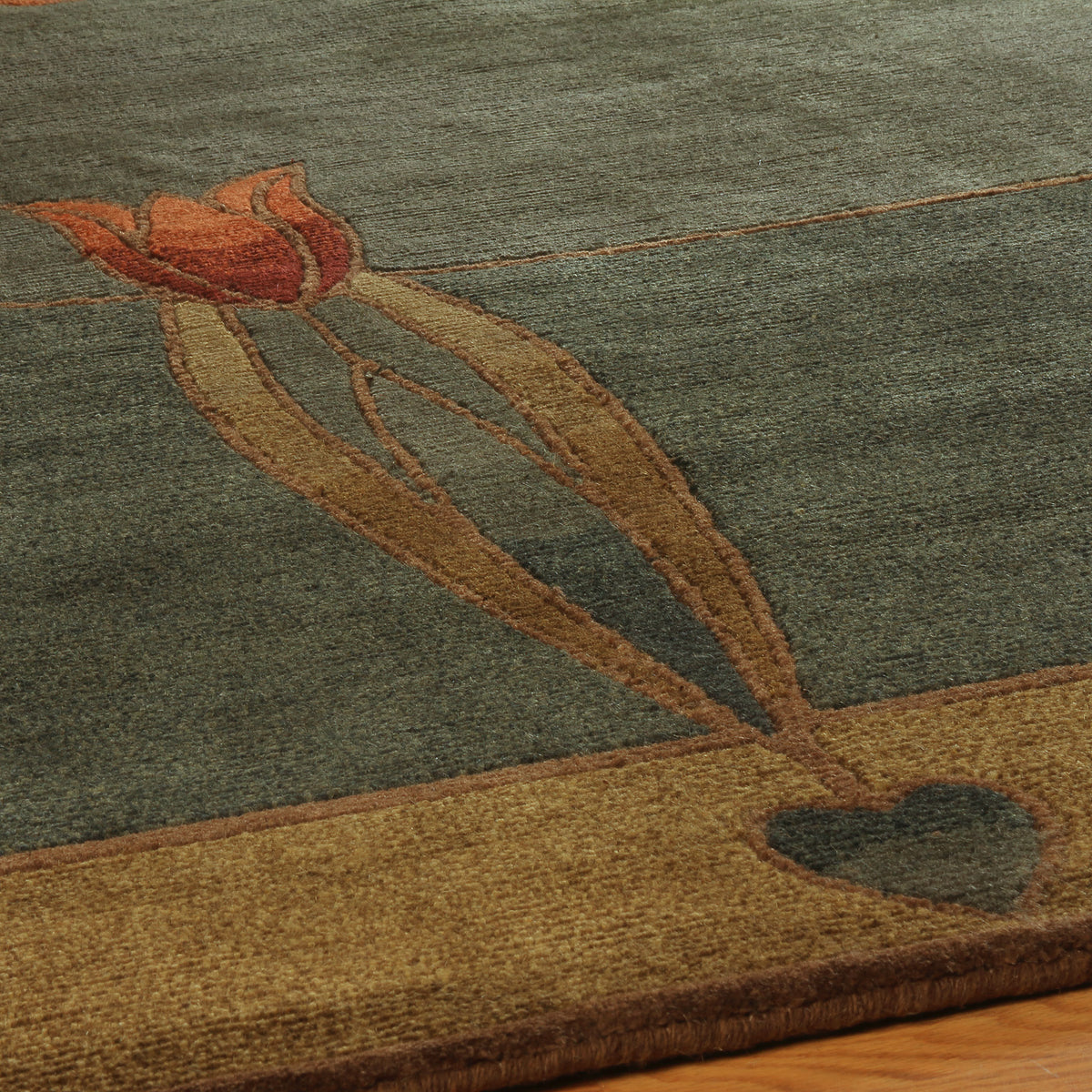Stickley Round Rug Monterey Mist Rug – Stickley