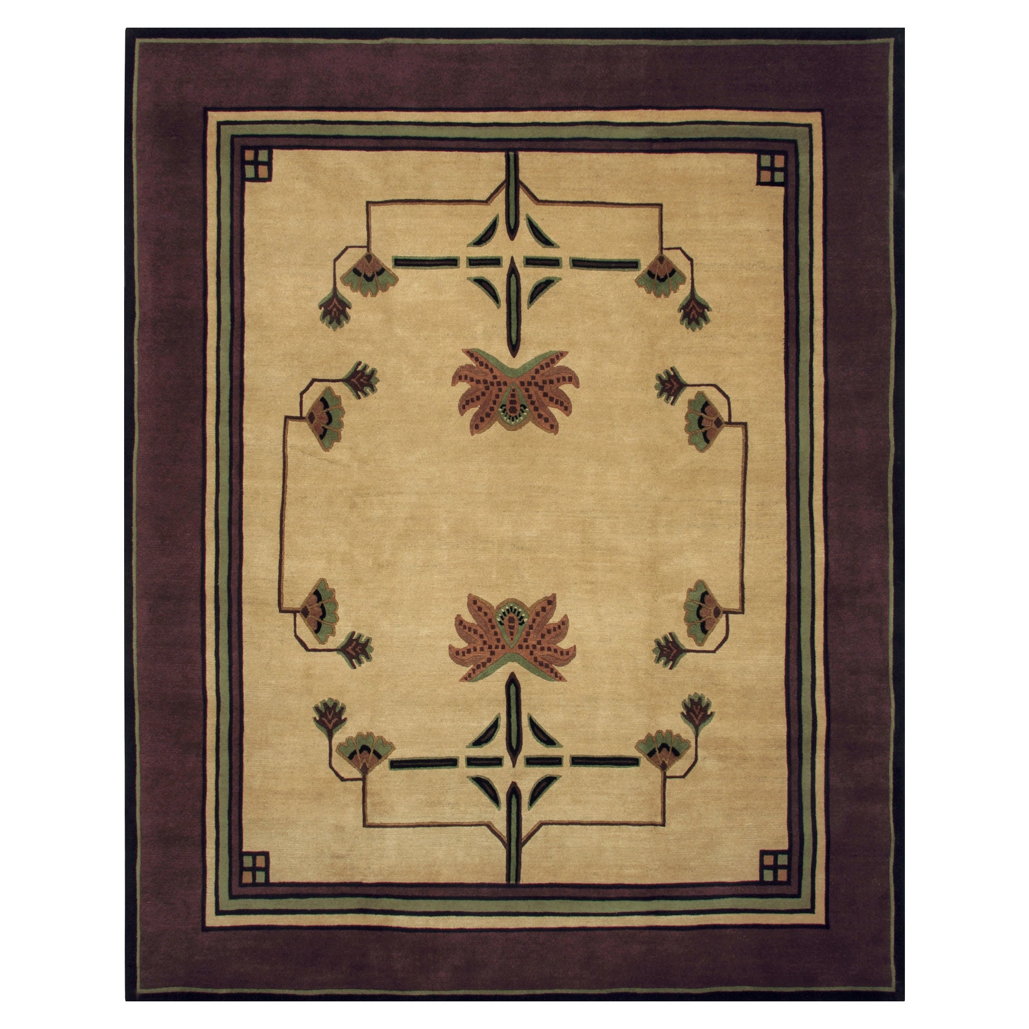 Falling Leaves Stickley Rug Dahlia Rug – Stickley