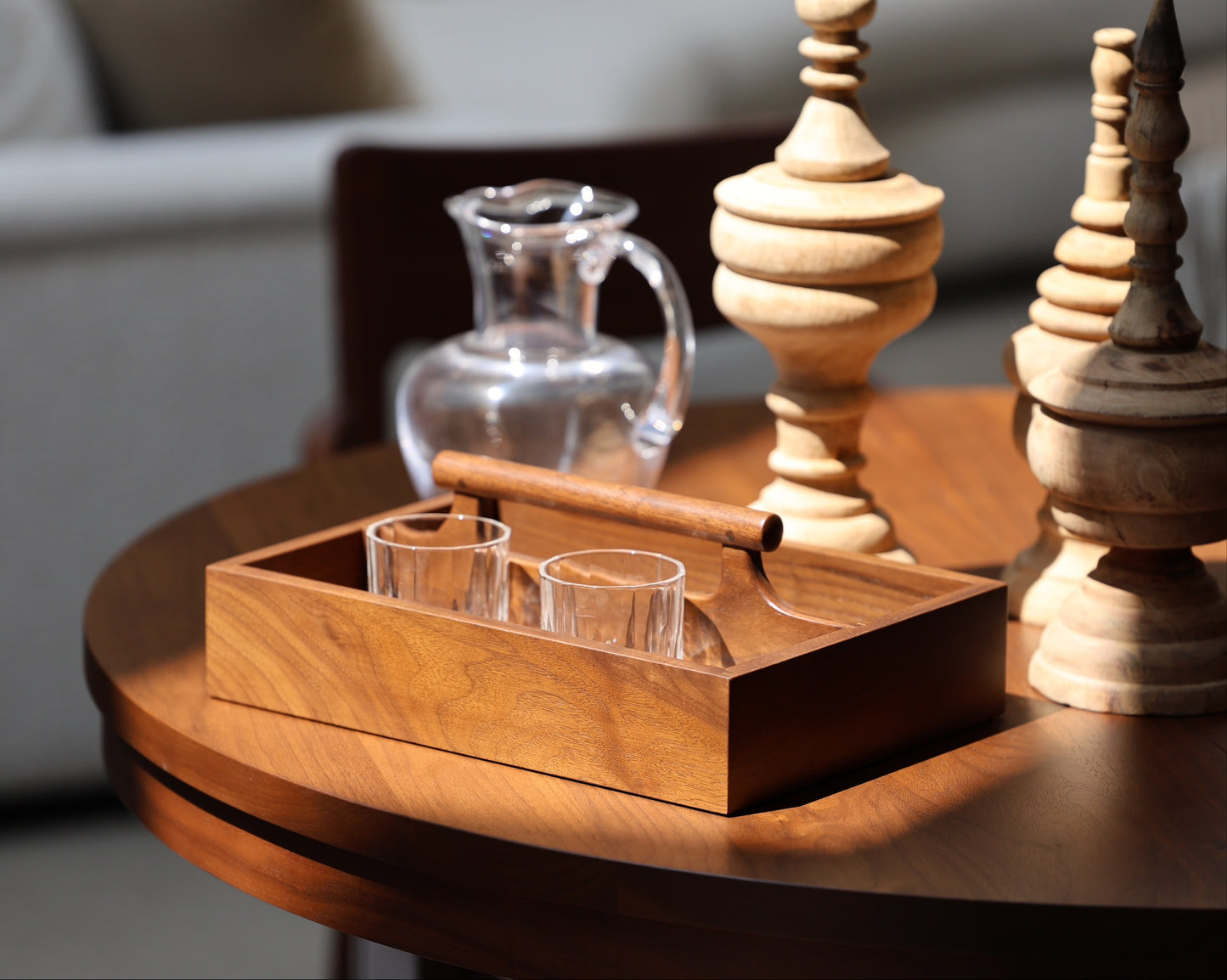 Walnut Caddy