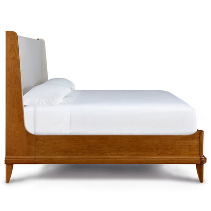 Martine Bed with Upholstered Headboard - Stickley Brand