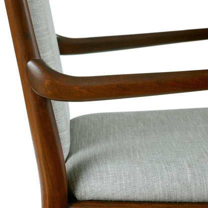 Martine Upholstered Back Arm Chair - Stickley Brand