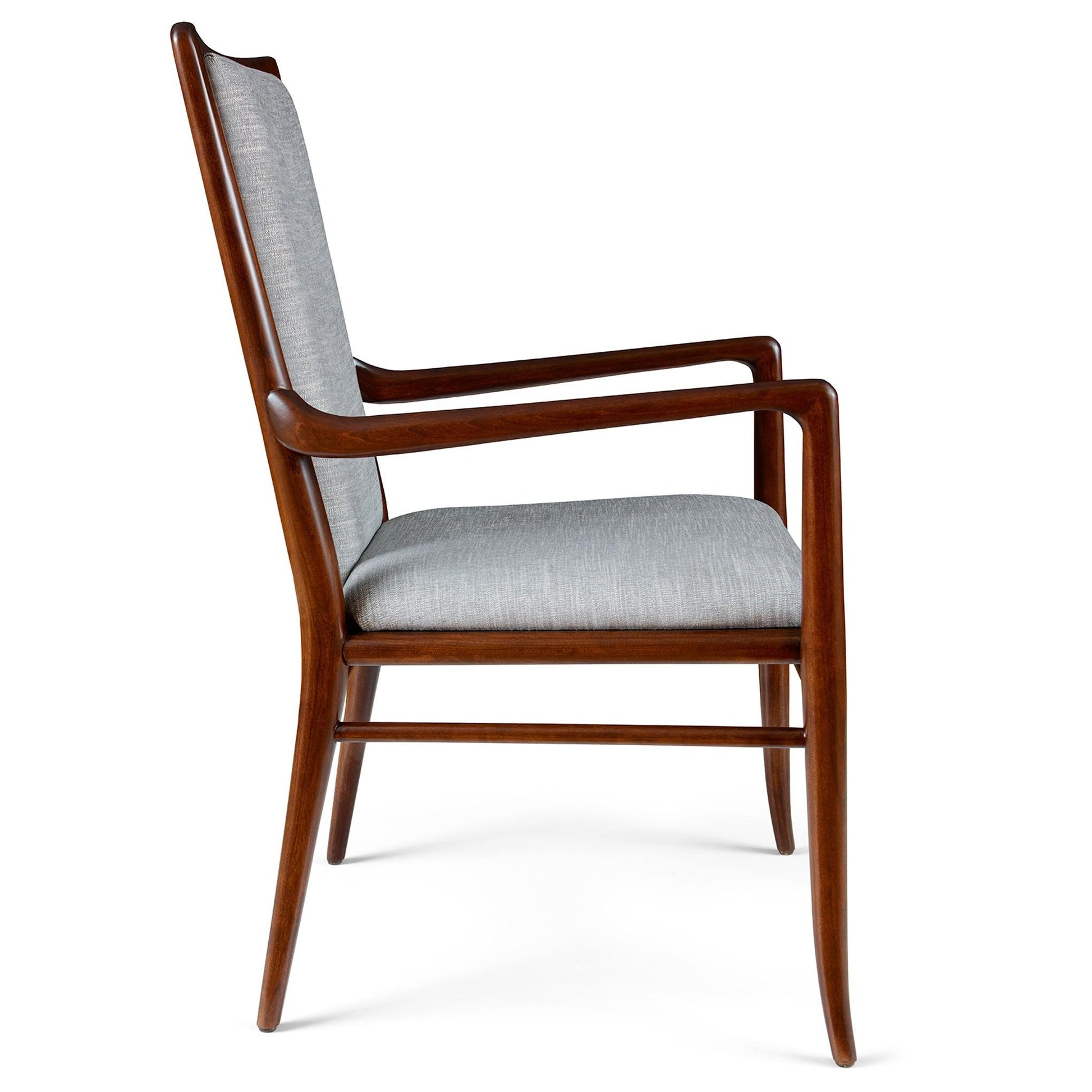 Martine Upholstered Back Arm Chair - Stickley Brand