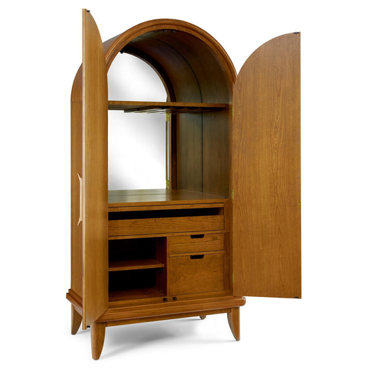 Martine Arced Bar Cabinet - Stickley Brand