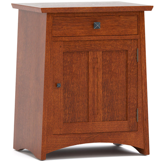 Highlands Door Nightstand Left Door Swing 032 - Onondaga Finish