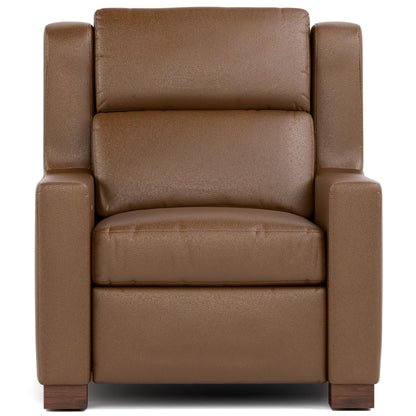 Woodlands Track Arm Wall Recliner Selvano Bark - Front