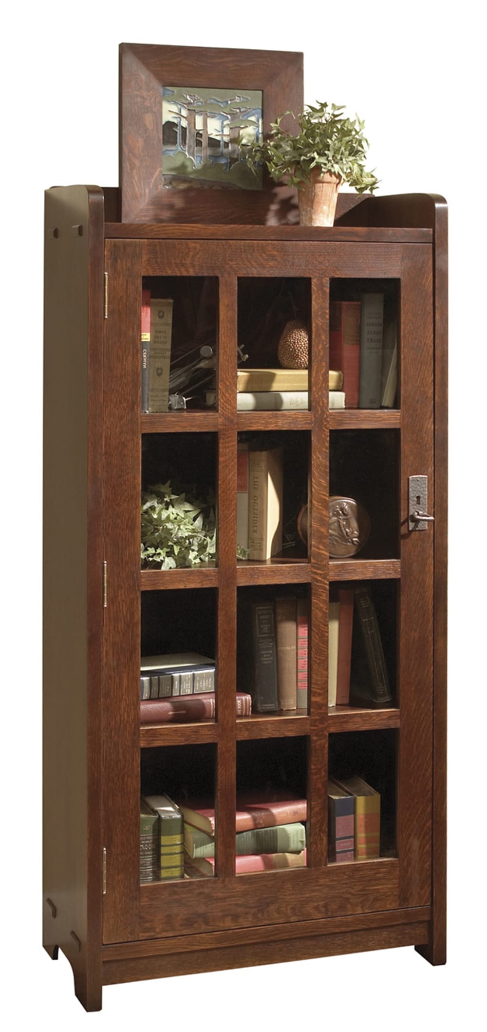 Single Bookcase Single Door Bookcase – Stickley