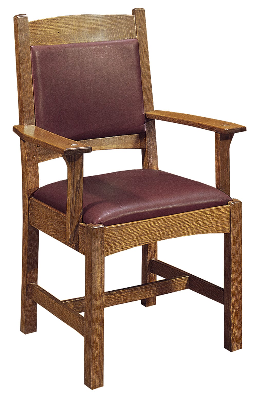 Upholstered Back Cottage Arm Chair – Stickley