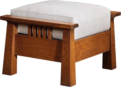 Park Slope Ottoman - Stickley Brand