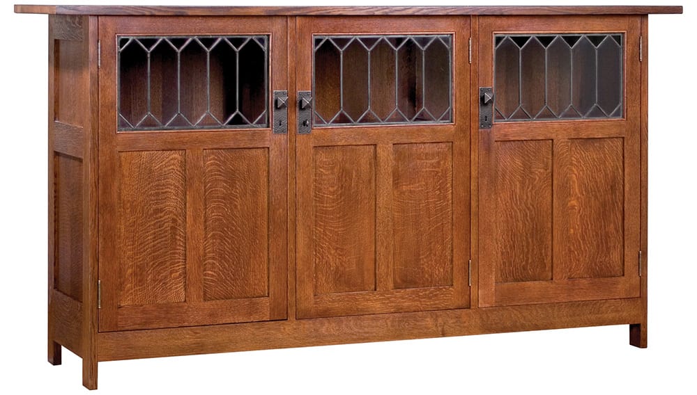 Three-Door Display Buffet - Stickley Brand