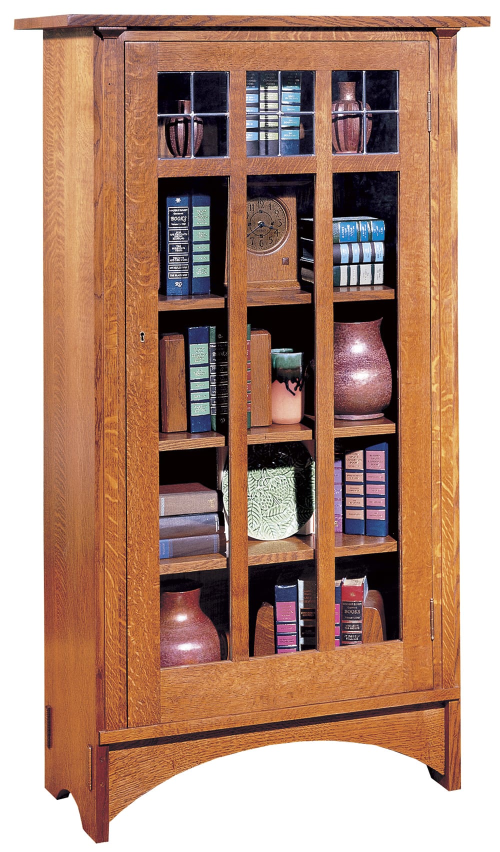 Single Door Bookcase - Stickley Brand