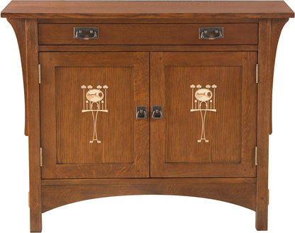 Harvey Ellis Door Console - Stickley Brand