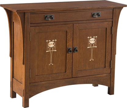 Harvey Ellis Door Console - Stickley Brand