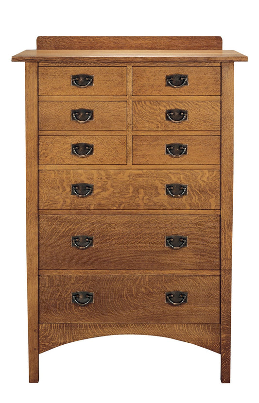 Harvey Ellis Nine-Drawer Chest - Stickley Brand